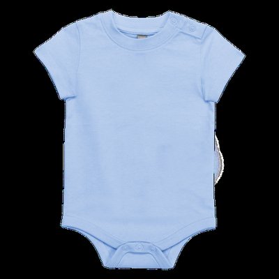 Body de bebé de algodón Sky Blue 24M
