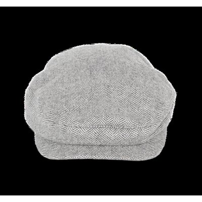Boina estilo duckbill Herringbone Light Grey L/XL