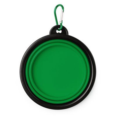 Bol plegable para mascotas Verde Helecho
