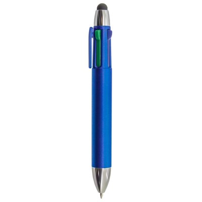 Bolígrafo 4 colores en 1 con Puntero Azul