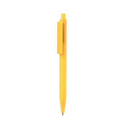 Bolígrafo ABS Clip Plano Amarillo