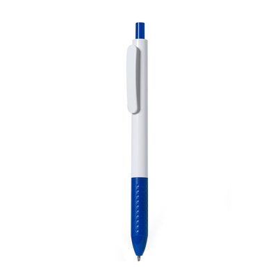 Bolígrafo ABS Pulsador Tinta Azul Azul