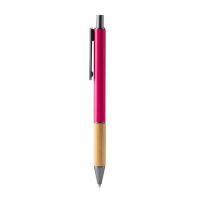 Bolígrafo en acabado mate Rosa TINTA AZUL