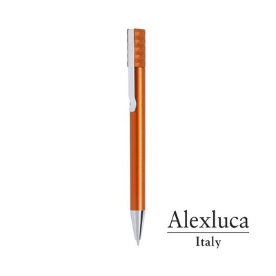 Bolígrafo Alexluca con Clip Naranja