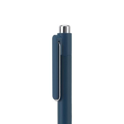 Bolígrafo de aluminio azul