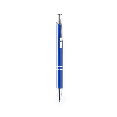 Bolígrafo de aluminio en colores brillantes Azul