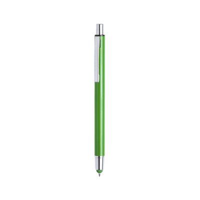 Bolígrafo aluminio en colores variados y puntero táctil a juego Ver