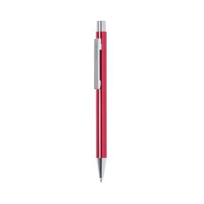 Bolígrafo Aluminio Colores Vivos Rojo