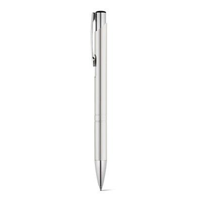 Bolígrafo de Aluminio Elegante Gris Claro