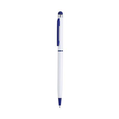 Bolígrafo Aluminio Puntero Giratorio Azul