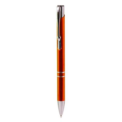 Bolígrafo Aluminio Reciclado de Colores Naranja Metalizado