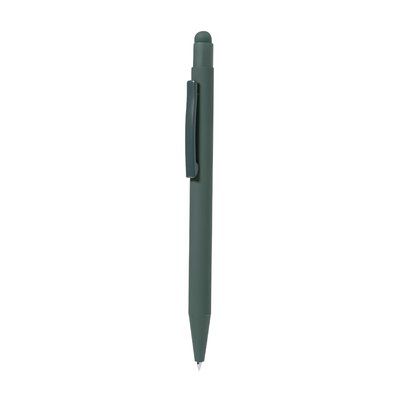 Bolígrafo aluminio tacto goma