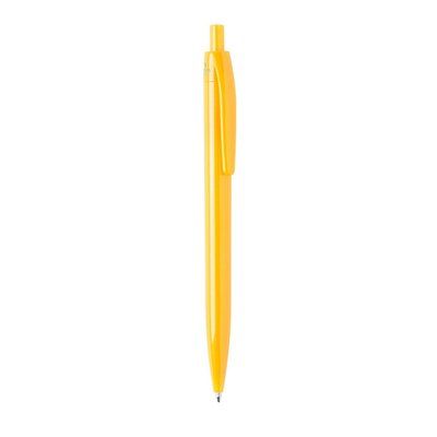 Bolígrafo antibacteriano de colores personalizado Amarillo