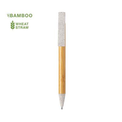 Bolígrafo Bambú Clip/Soporte Eco