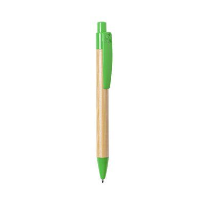 Bolígrafo con Bambú y PLA compost Verde