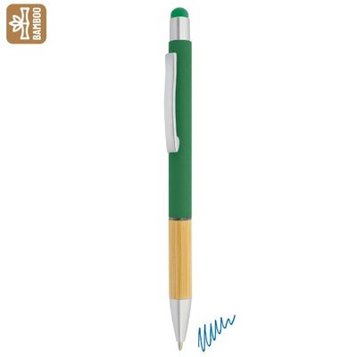 Bolígrafo bambú con textura VE-VE