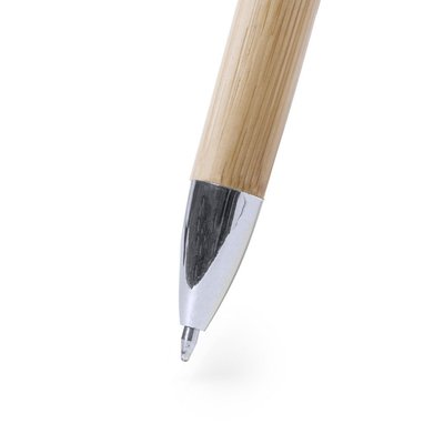 Bolígrafo Bambú con Tinta Azul