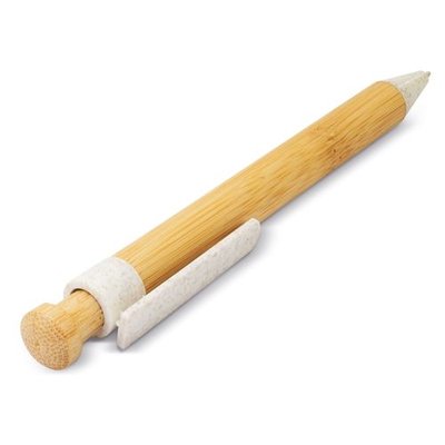 Bolígrafo Bambú/Trigo Tinta Negra