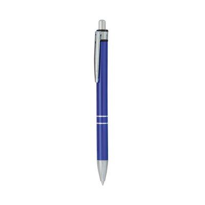 Bolígrafo Bicolor de Aluminio Azul