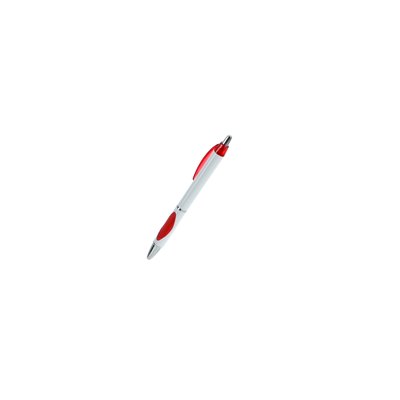 Bolígrafo blanco con agarre antideslizante de color
