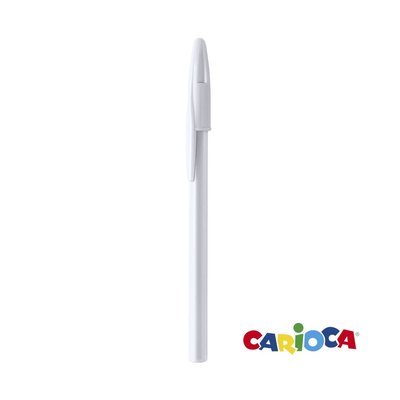Bolígrafo con Capucha Carioca Blanco