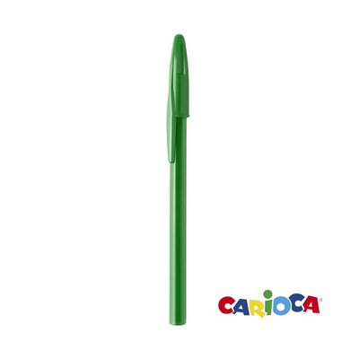 Bolígrafo con Capucha Carioca Verde