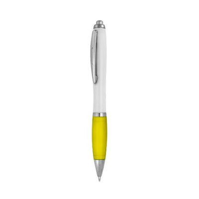 Bolígrafo Clásico de Plástico Amarillo