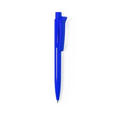 Bolígrafo con Clip Pinza Azul