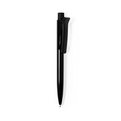 Bolígrafo con Clip Pinza Negro