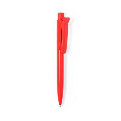 Bolígrafo con Clip Pinza Roj