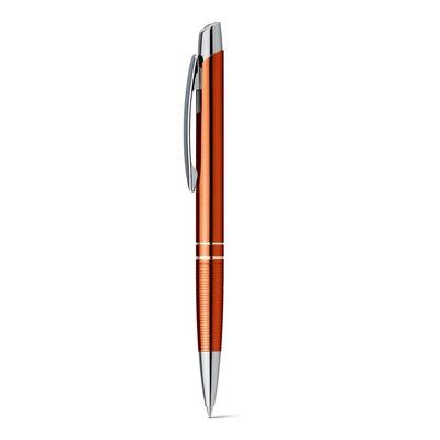 Bolígrafo con clip de tinta azul Naranja