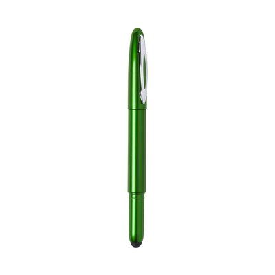 Bolígrafo de colores con luz interior para personalización iluminada Verde
