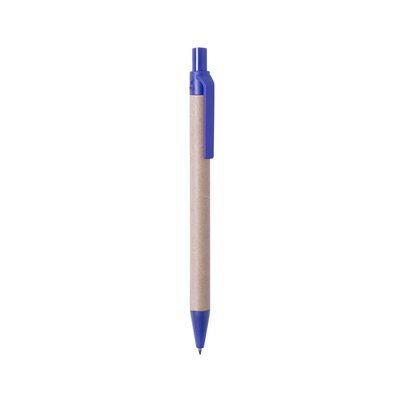 Bolígrafo Compostable PLA y Cartón Azul