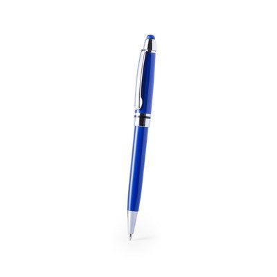 Bolígrafo con puntero táctil de colores con pulsador