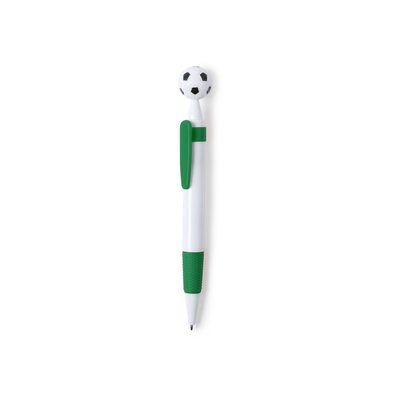 Bolígrafo con Detalle de Balón Verde