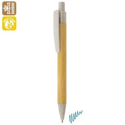 Bolígrafo ECO Bambú y Trigo