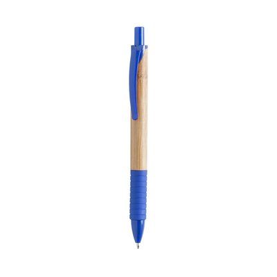 Boligrafo ecológico de bambú ideal para publicidad Azul