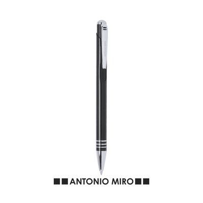 Bolígrafo Elegante con Original Estuche Aluminio Negro