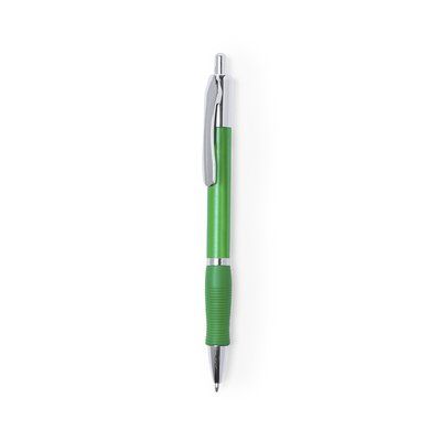 Bolígrafo ergonómico con pulsador y clip Ver