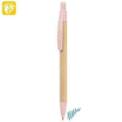 Bolígrafo con Fibra de Trigo y Cartón