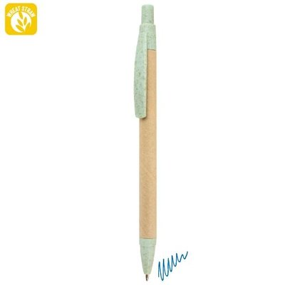 Bolígrafo con Fibra de Trigo y Cartón
