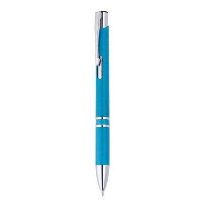 Bolígrafo de fibra de trigo con pulsador Royal Claro Tinta Azul