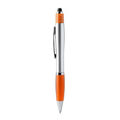 Bolígrafo fidget con spinner antiestrés Naranja Tinta Azul