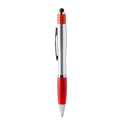 Bolígrafo fidget con spinner antiestrés Rojo Tinta Azul