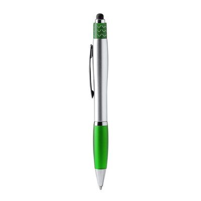Bolígrafo fidget con spinner antiestrés Verde Helecho Tinta Azul