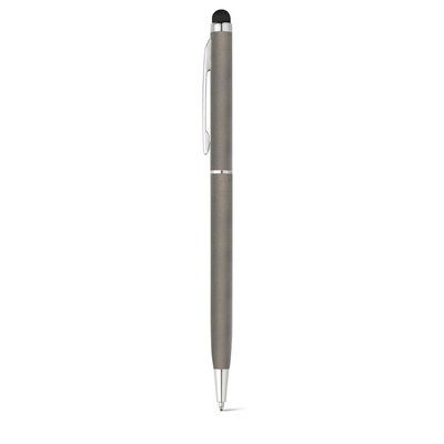 Bolígrafo Giratorio Aluminio Táctil Gun metal