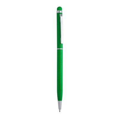 Bolígrafo giratorio de aluminio Verde Helecho TINTA AZUL