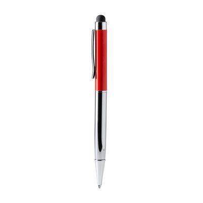 Bolígrafo giratorio con puntero Rojo Tinta Azul