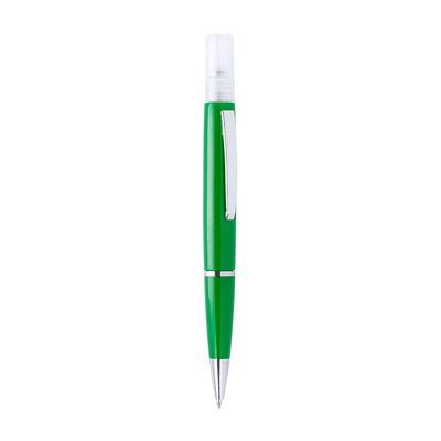 Bolígrafo higienizante de colores con pulverizador recargable Ver