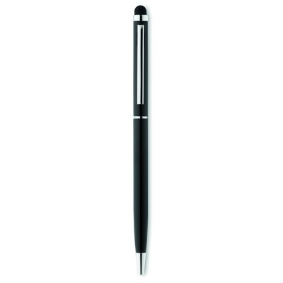 Bolígrafo metálico con puntero táctil